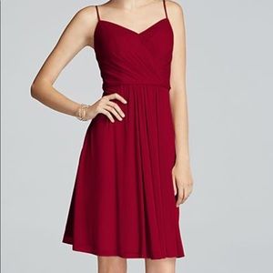 Meshed Spaghetti-Strap with V-Neckline